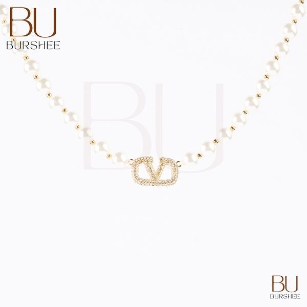 L.V - CLASSIC DOUBLE NECKLACE - MKI-A6114-1